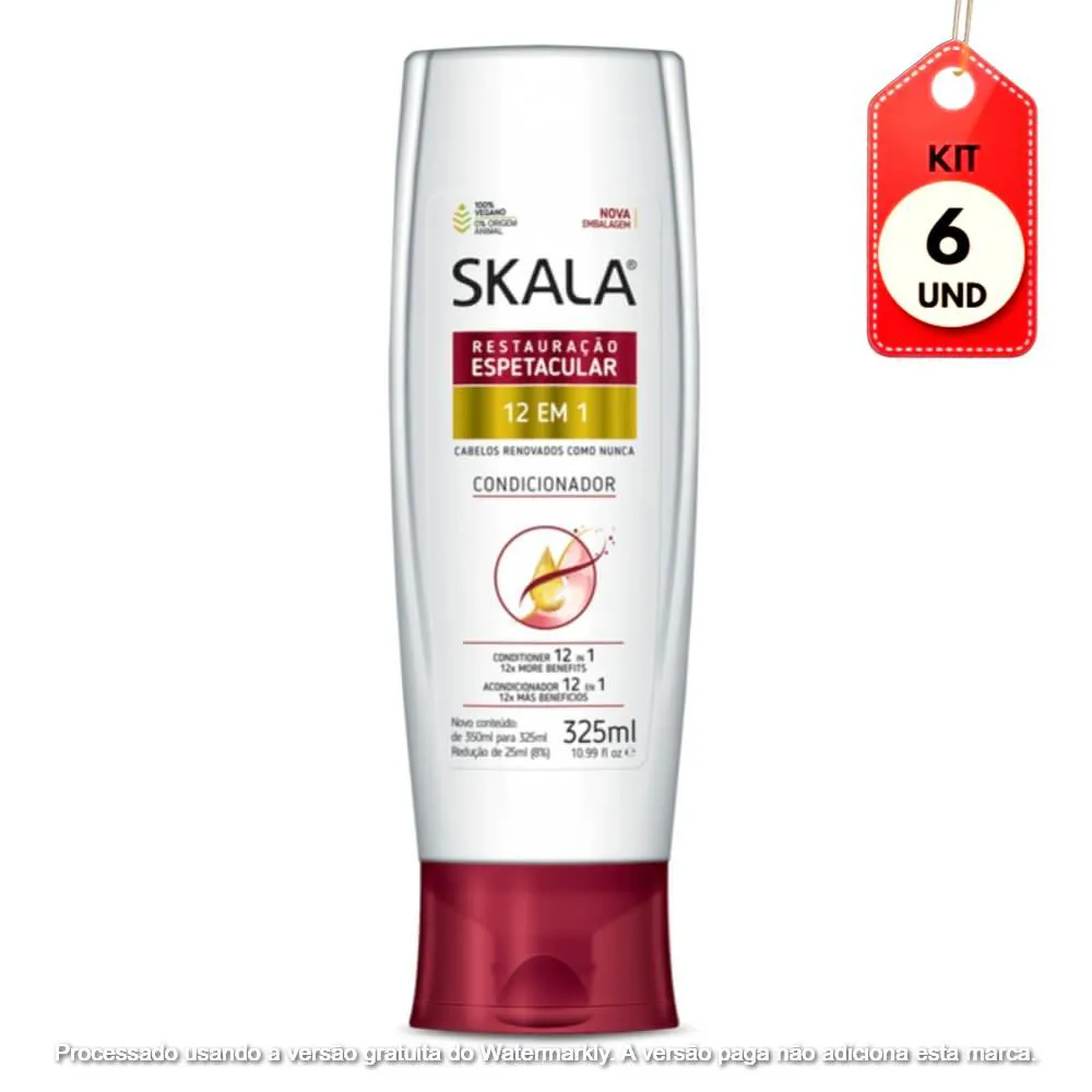 Condicionador Skala 12 em 1 Restauração 325ml