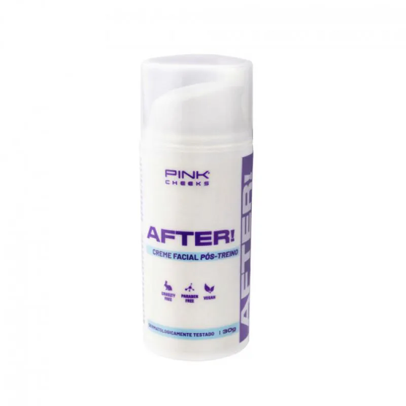 After Creme Facial Pós-Treino Pink Cheeks 30G