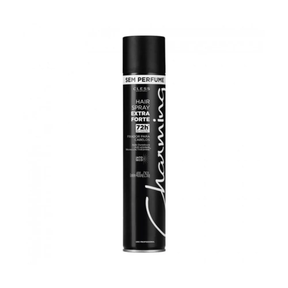 Hair Spray Charming Special Black Sem Perfume 400Ml