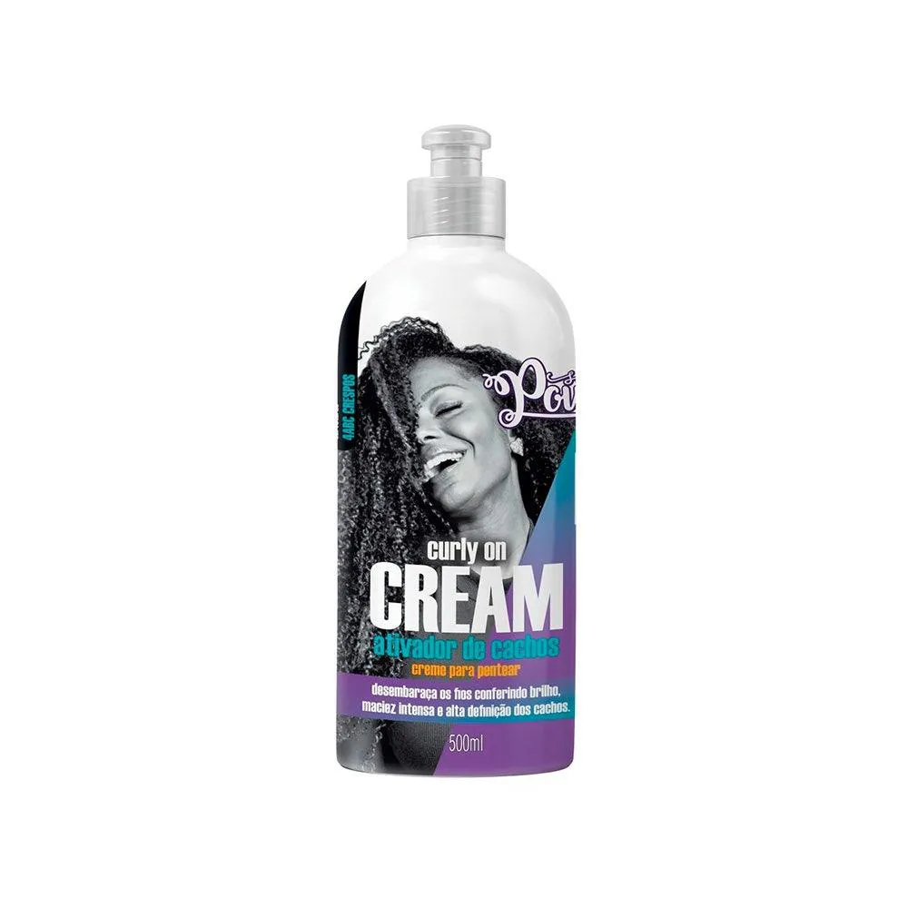 Creme Para Pentear Soul Power Curly On Cream 500Ml