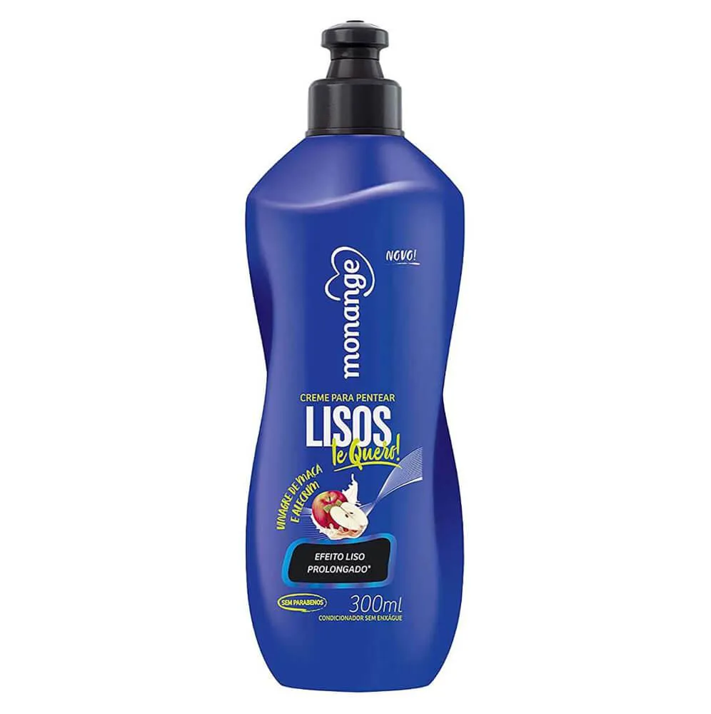 Monange Lisos Te Quero Creme P/ Pentear 300Ml