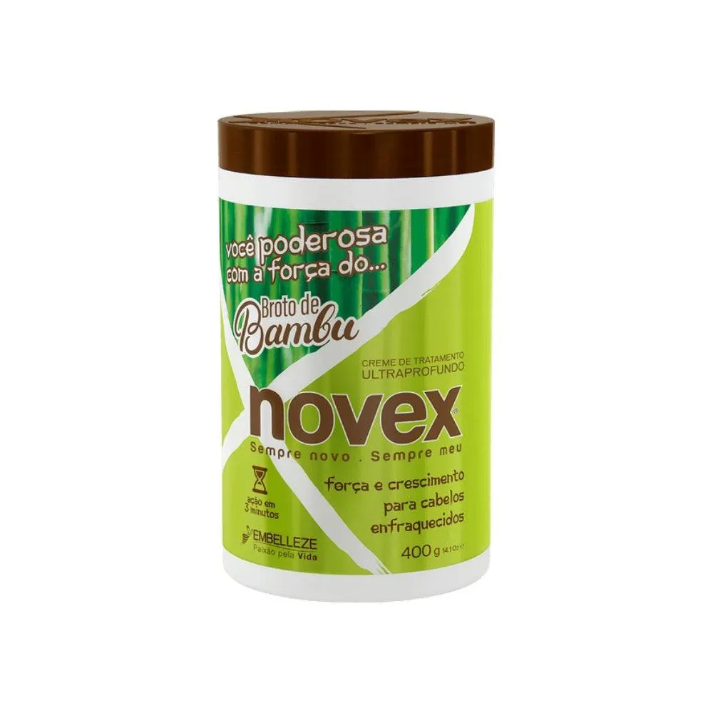 Máscara De Tratamento Novex Broto De Bambu 400G