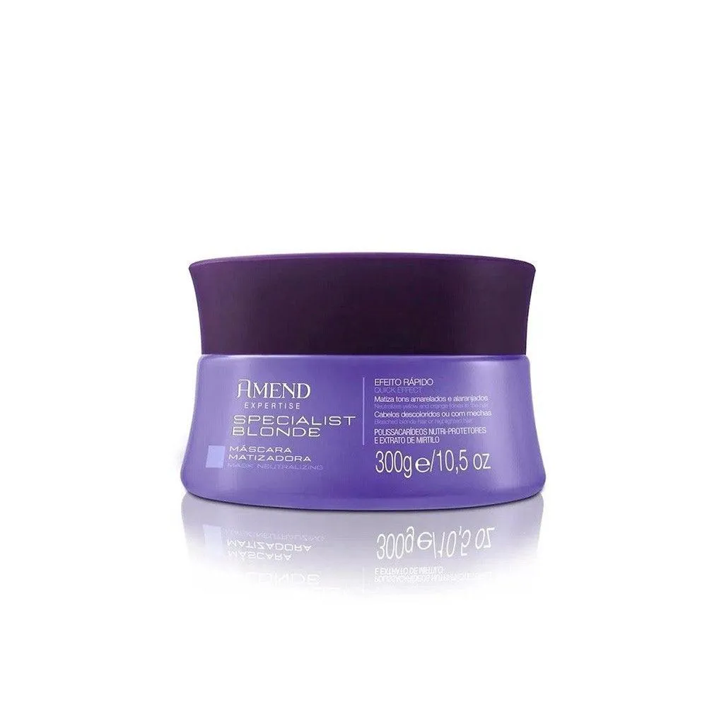 Máscara Matizadora Amend Specialist Blond 300G