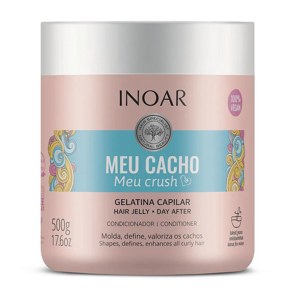 Inoar Meu Cacho Meu Crush - Gelatina Capilar 500G