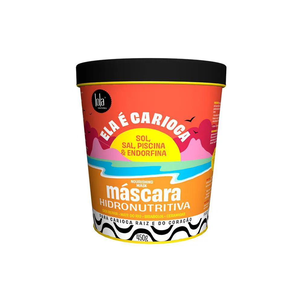 Máscara de Cabelo Hidronutritiva Lola Cosmetics Ela É Carioca 450g