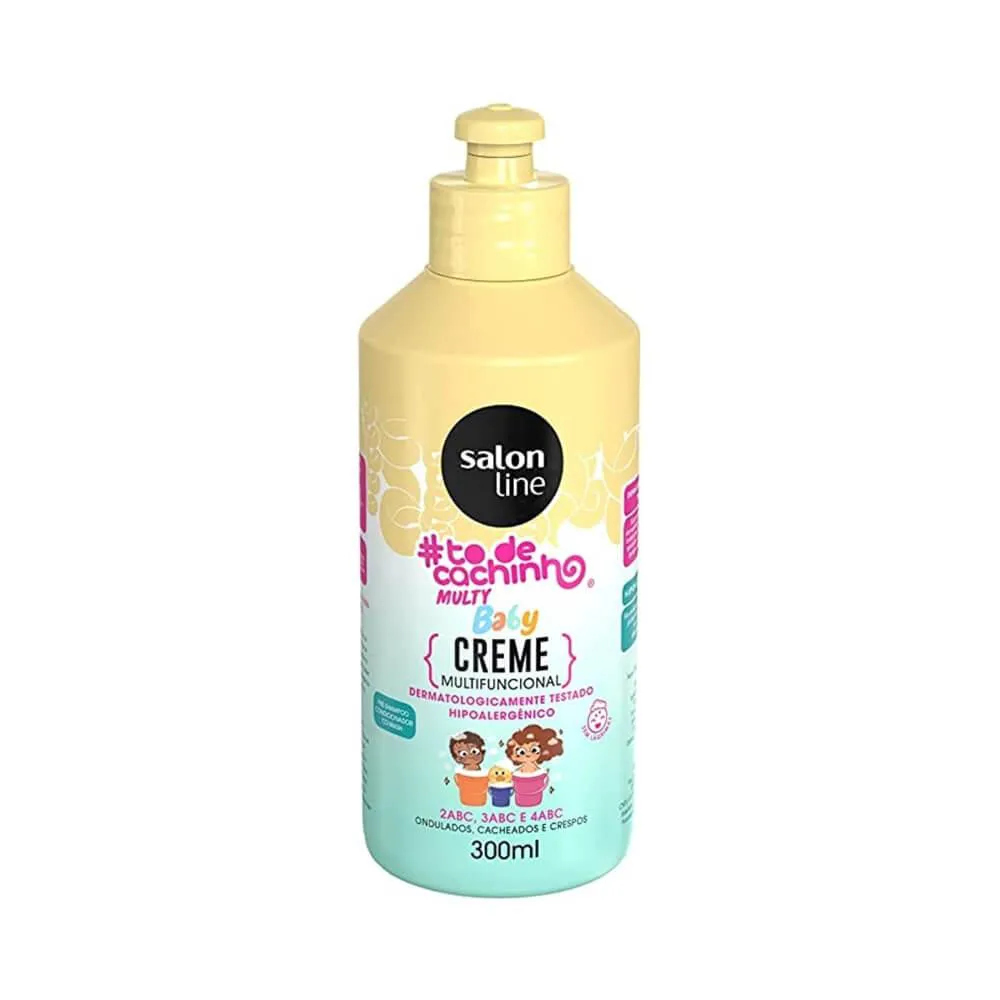 Salon Line Tôdecachinho Baby Creme Capilar Infantil Multifuncional 300Ml
