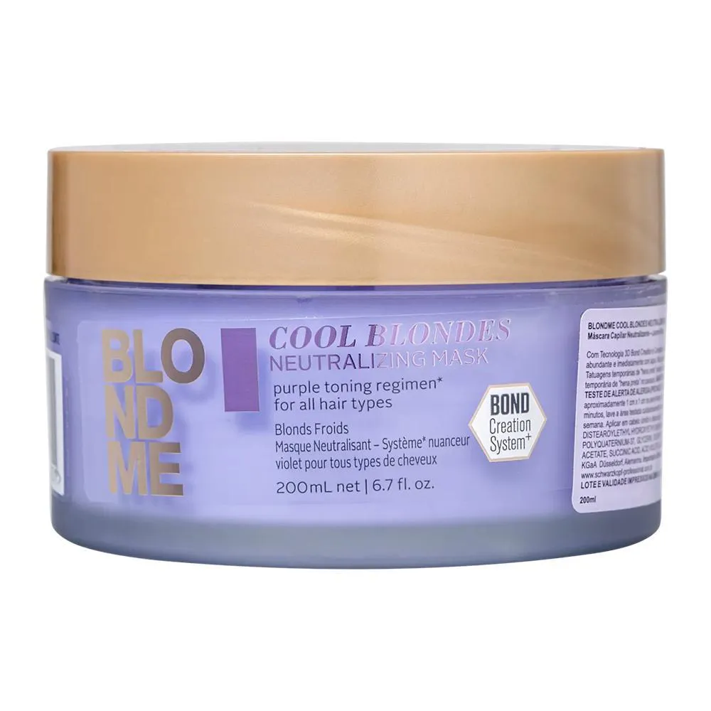 Schwarzkopf Pro Blondme Tone Enhancing Máscara 200Ml