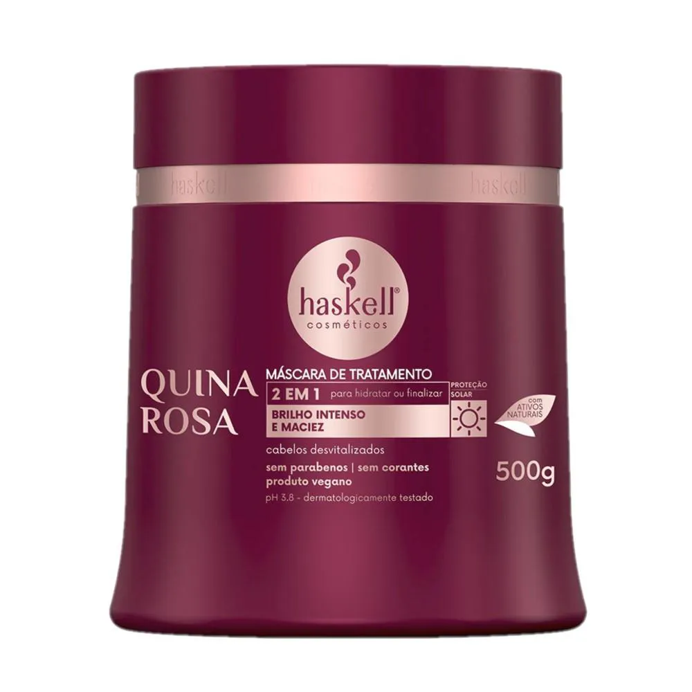 Haskell Quina Rosa - Máscara 500G