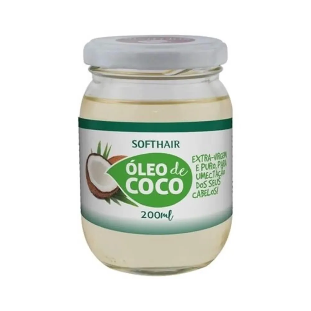 Softhair Óleo De Coco Extra Virgem 200Ml