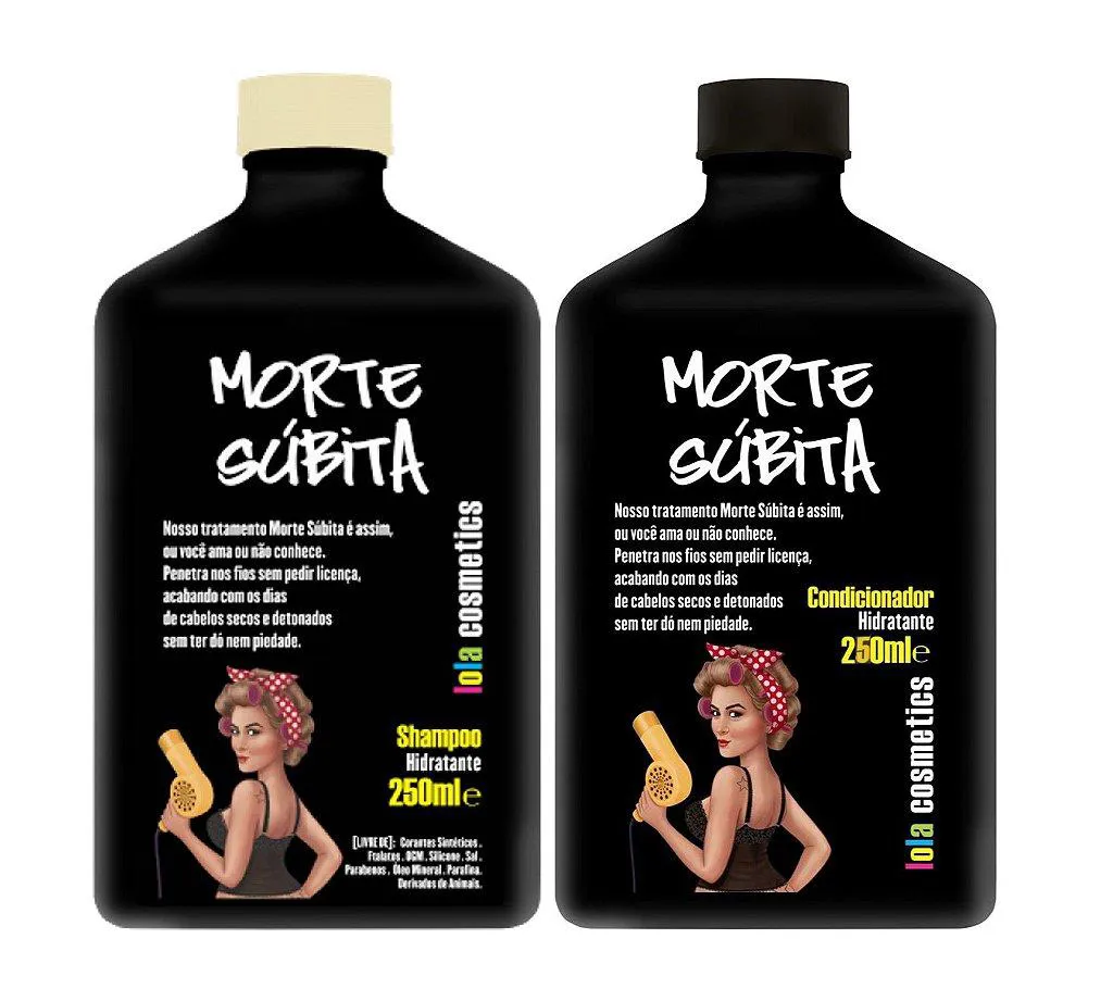 Kit Lola Morte Súbita - Shampoo E Condicionador