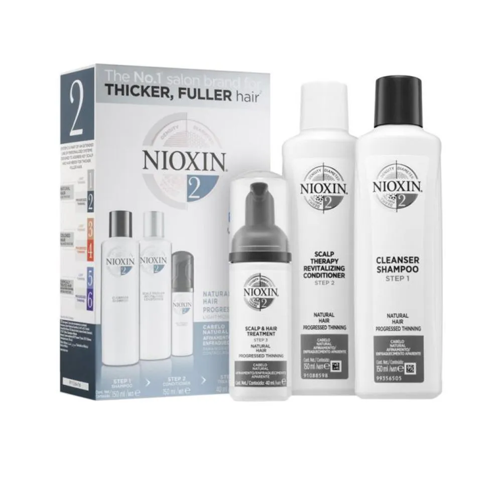 Kit Nioxin System 2 (- Shampoo E Condicionador E Tratamento
