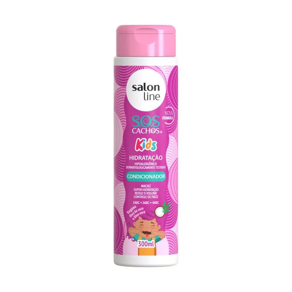Condicionador Salon Line Kids S.O.S Cachos Maciez 300ml