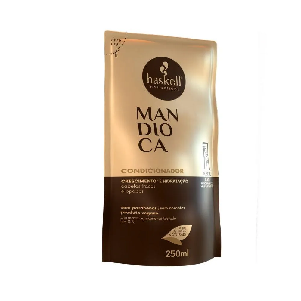 Condicionador Haskell Mandioca Hidratação Profunda 250ml
