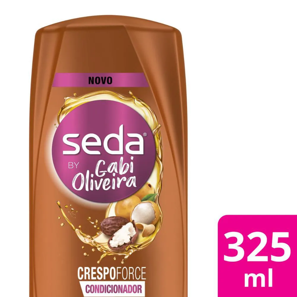 Condicionador Seda Crespo Force By Gabi Oliveira 325Ml