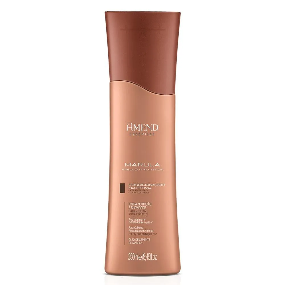 Condicionador Amend Marula Fabulous Nutrition Nutrição 250ml