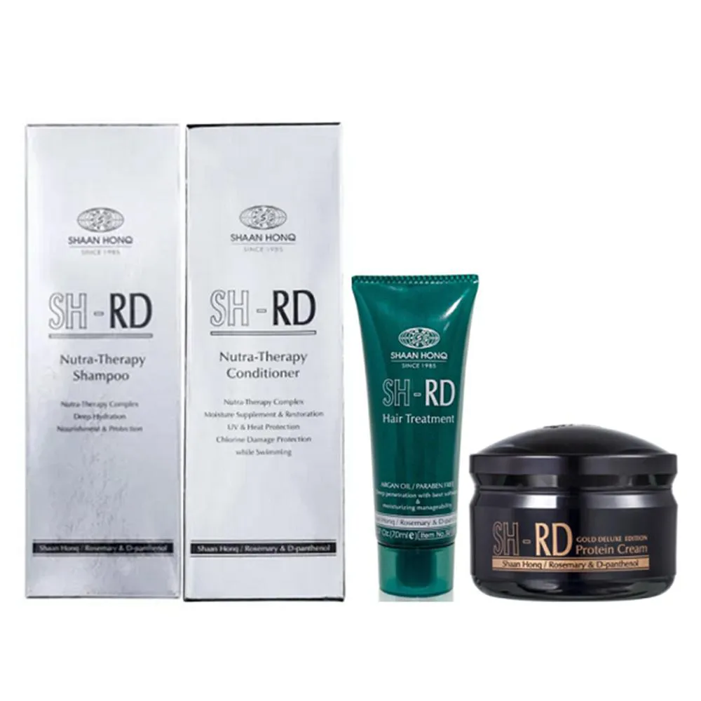 Nppe Shrd Nutra Therapy Duo 250Ml Mascara 70Ml E Protein Cream Gold 80Ml