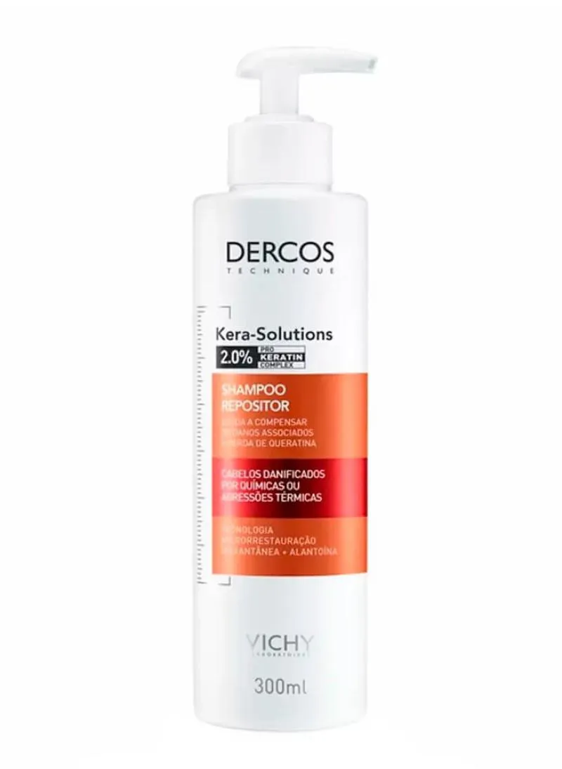 Shampoo Vichy Dercos Kera-Solutions Reconstrução 300ml