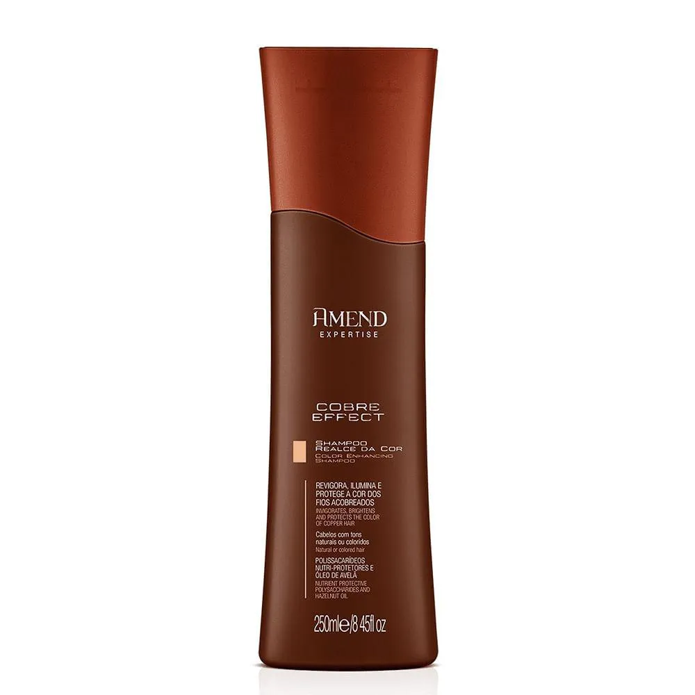 Shampoo Realce Da Cor Amend Cobre Effect Expertise 250Ml