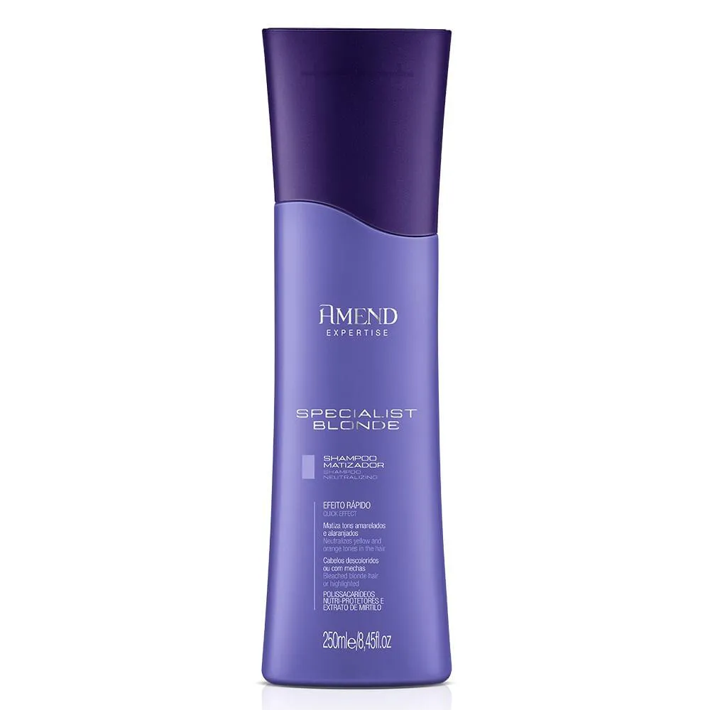 Shampoo Matizador Amend Specialist Blonde Expertise 250Ml