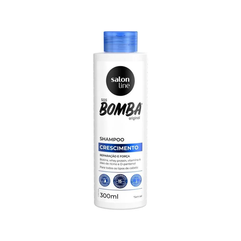 Shampoo Salon Line Sos Bomba Vitaminas 300Ml