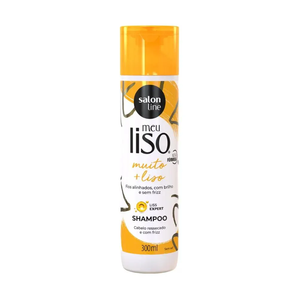 Shampoo Salon Line Meu Liso Liso Antiresíduos 300ml