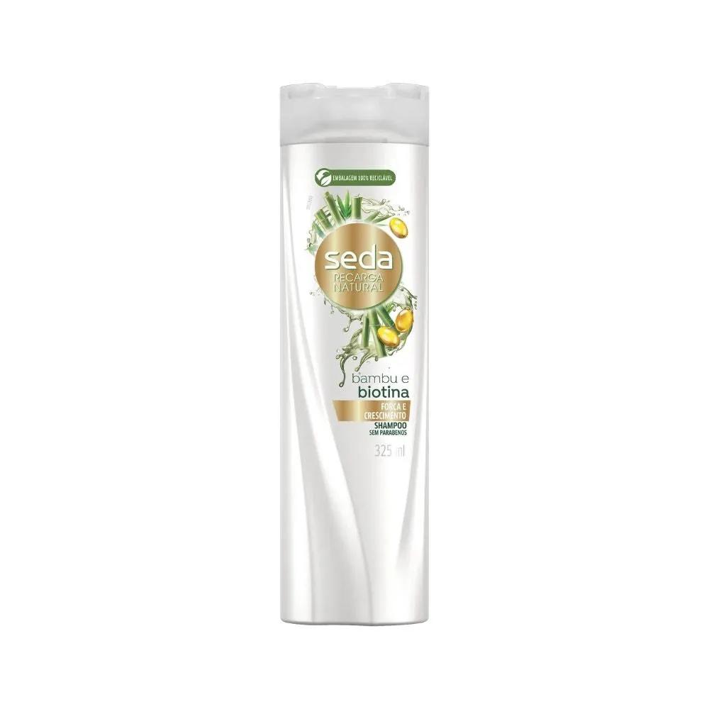Shampoo Seda Bomba Biotina 325Ml