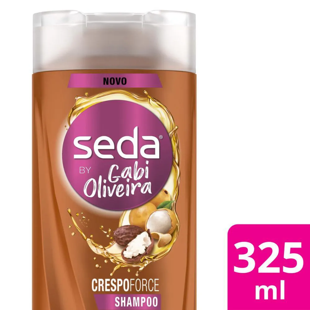 Shampoo Seda Crespoforce By Gabi Oliveira Nutrição 325ml