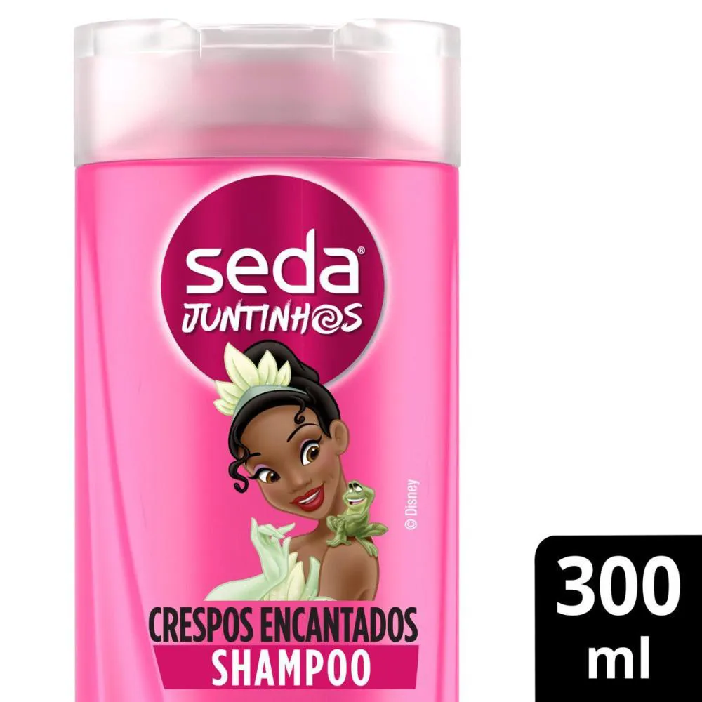 Shampoo Seda Juntinhos Crespos Encantados Brilho 300ml