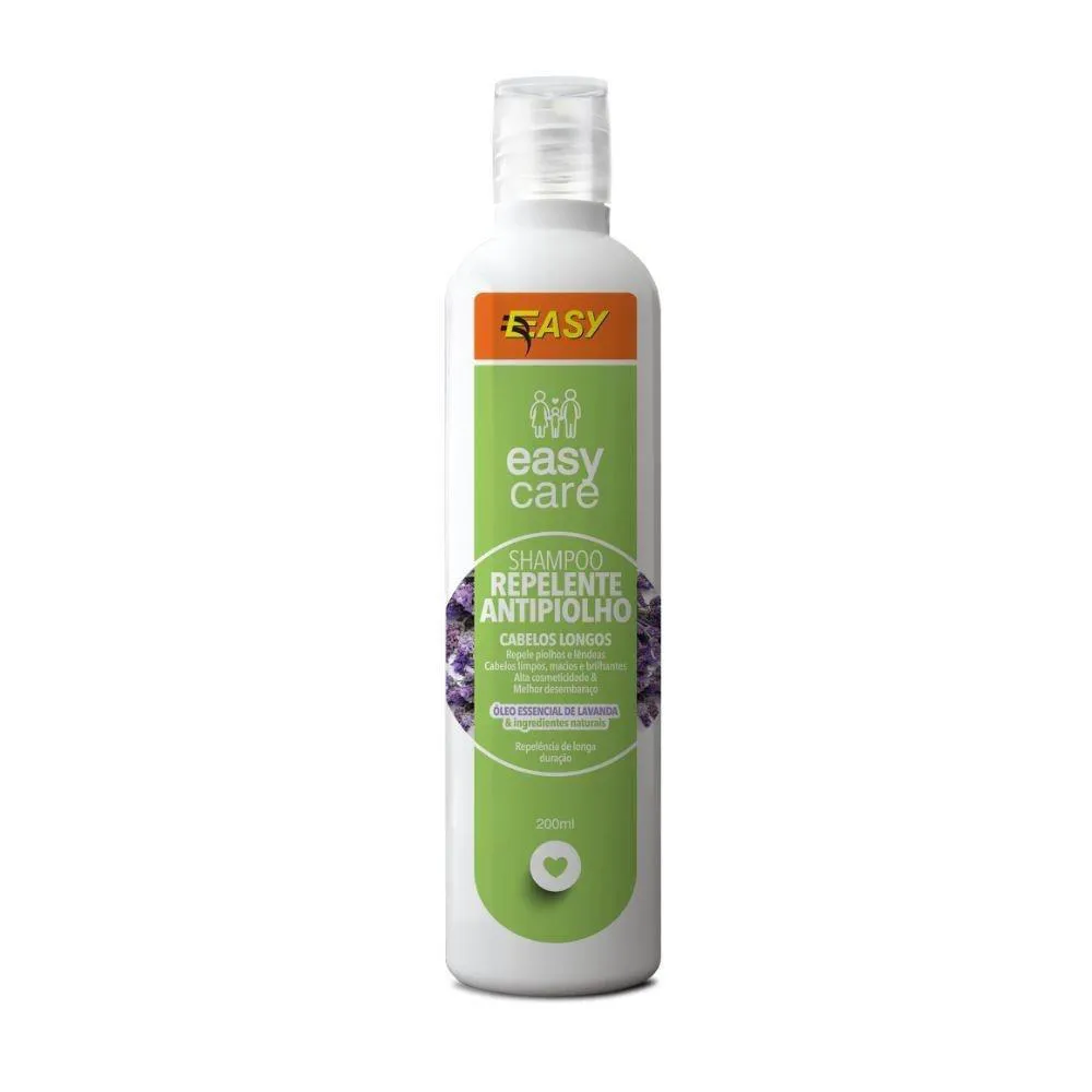 Easy Care Shampoo Repelente Antipiolho E Lendeas 200Ml