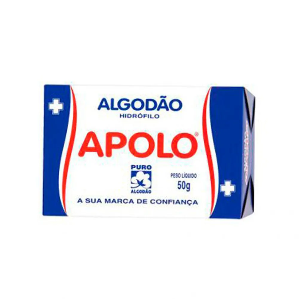 Algodão Apolo Caixa 50G