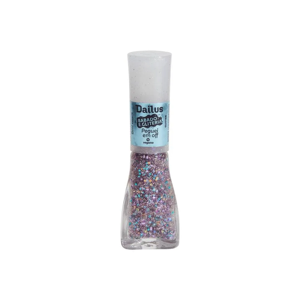 Esmalte Dailus Babado E Gliteria Peguei Em Off