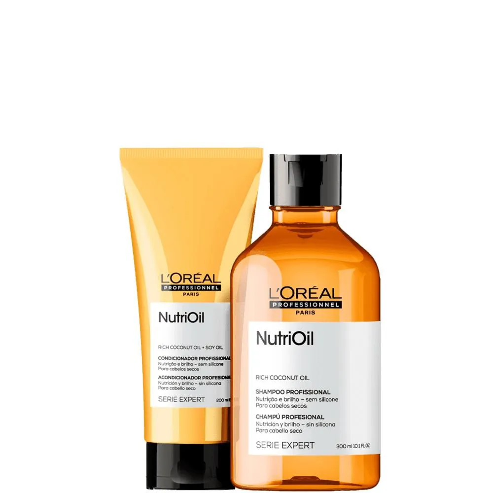Kit L'Oréal Professionnel Serie Expert Nutrioil Cabelos Ressecados (2 Produtos)