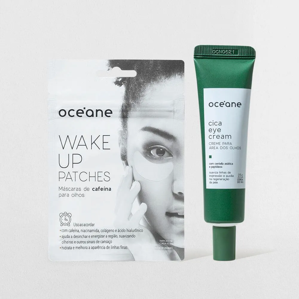 Kit Creme Para Área Dos Olhos + Máscara Para Olhos (2 Produtos) Não