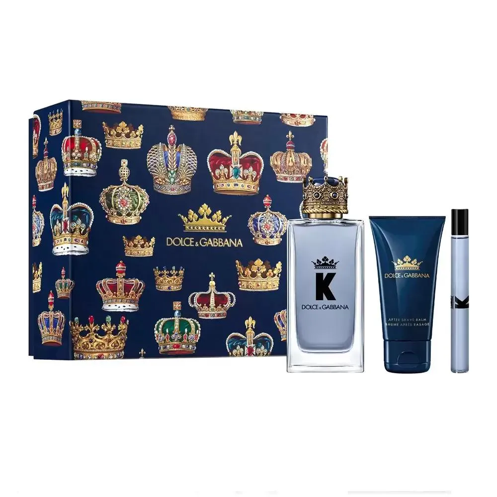 Kit K Dolce & Gabbana Masculino Eau de Toilette 100ml + Eau de Toilette 10ml + After Shave 50ml