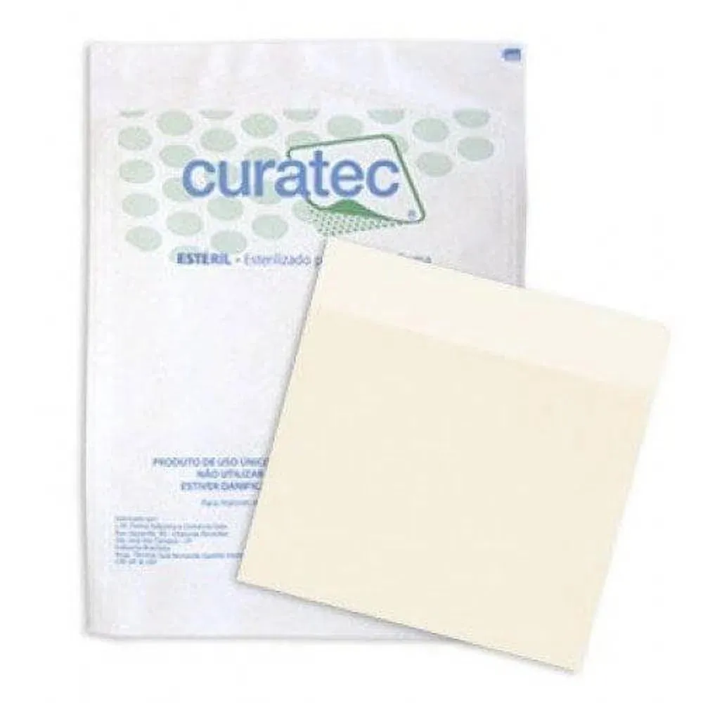 Curativo Hidrocoloide Plus Extra Fino 10X10Cm - Curatec
