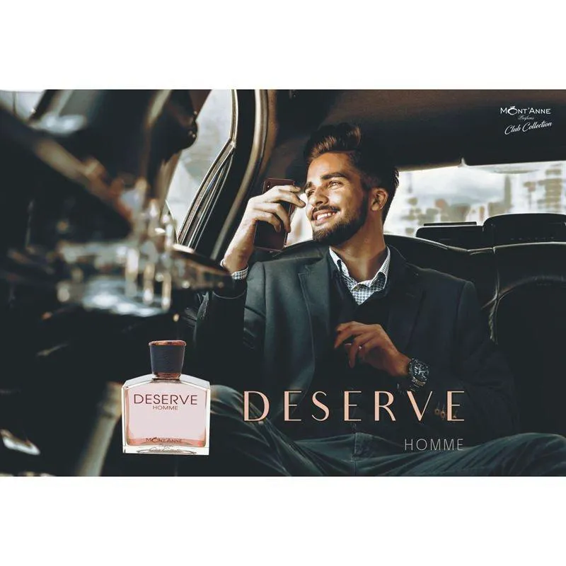 Deserve Homme Mont'Anne Eau de Parfum 100ml - Perfume Masculino