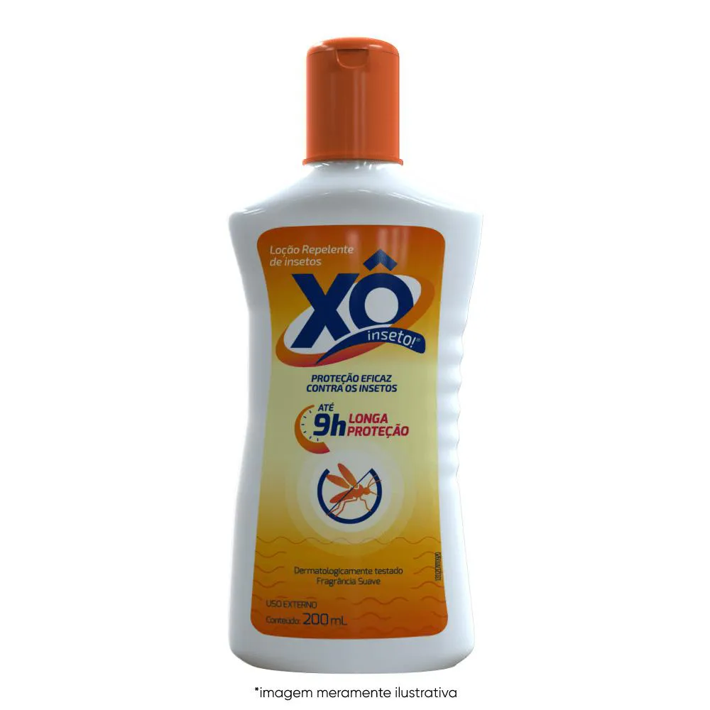 Xô Inseto Loção Repelente De Insetos 200Ml
