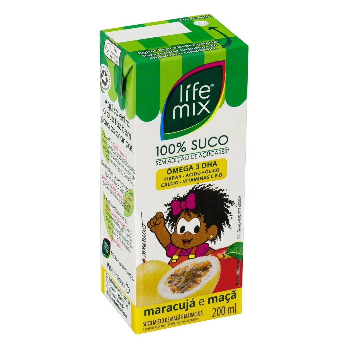 Suco Kids Maracujá Life Mix 200Ml