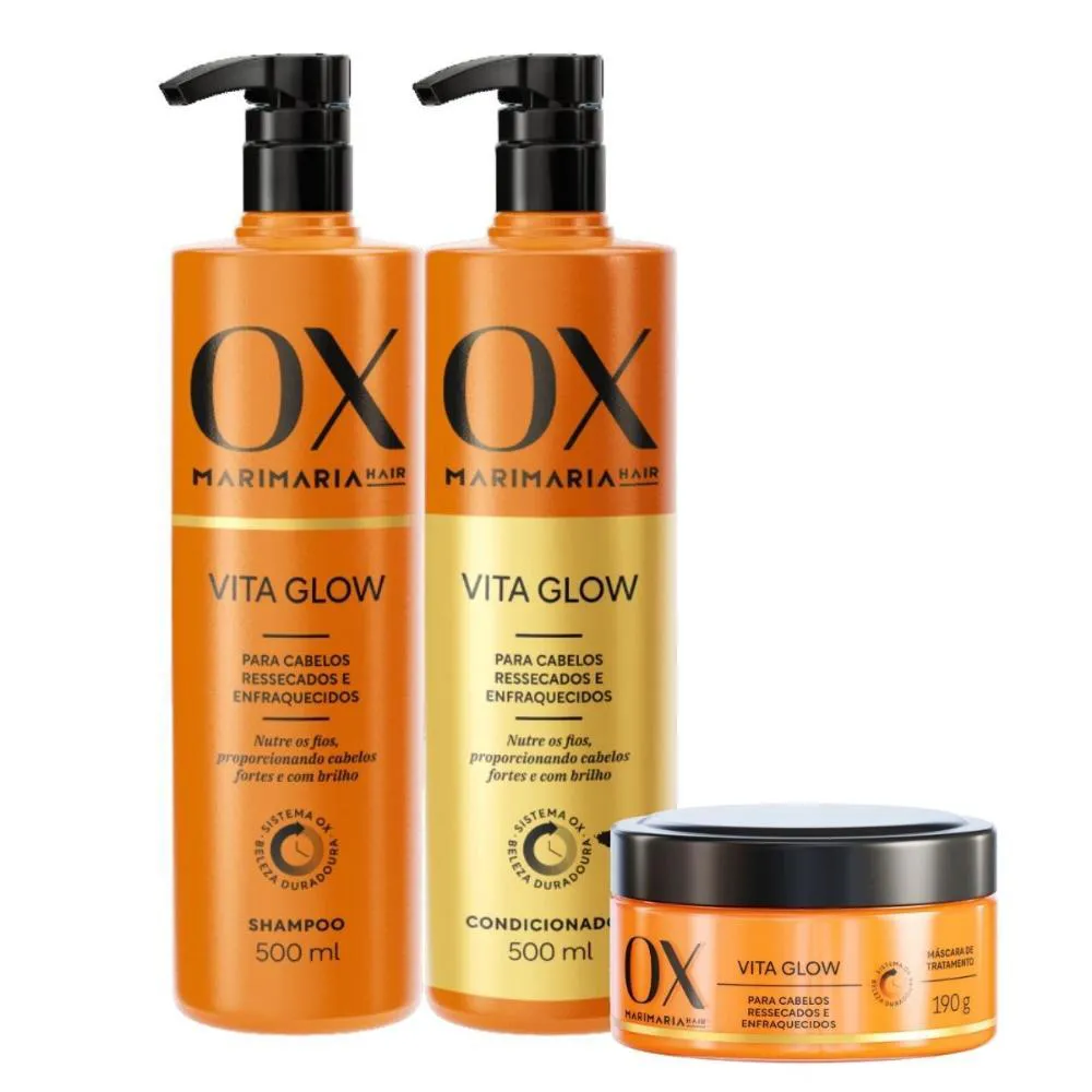 KIT OX MARI MARIA HAIR VITA GLOW C/3