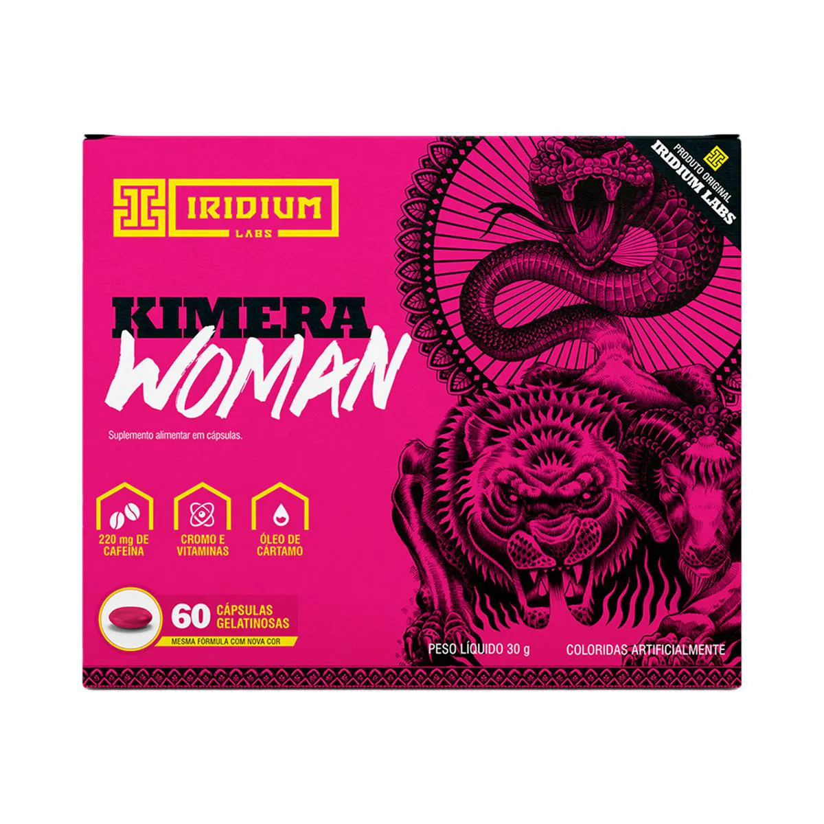 Suplemento Kimera Woman Iridium Labs 60 cápsulas