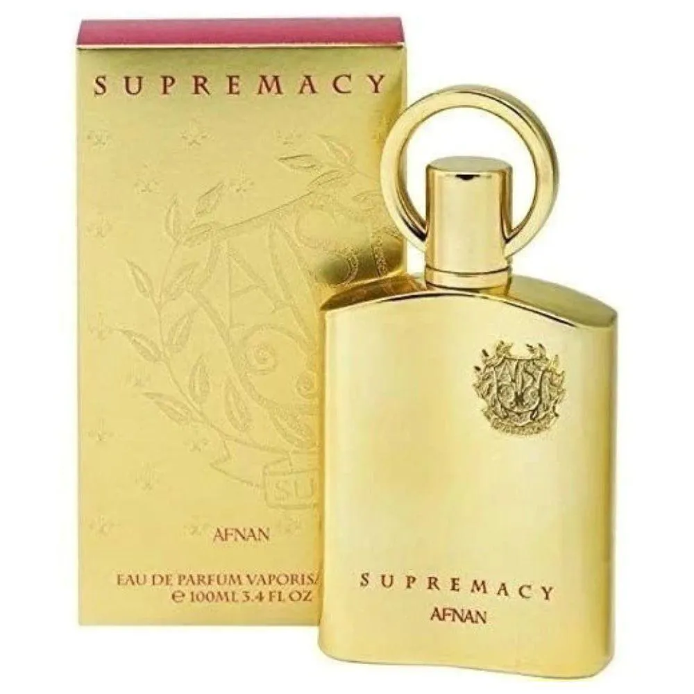 PERFUME AFNAN SUPREMACY GOLD EAU DE PARFUM UNISSEX 100ML