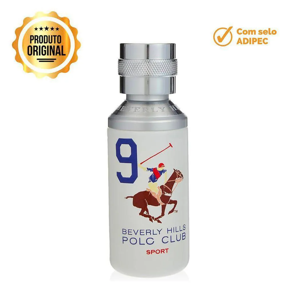 BEVERLY HILLS POLO CLUB MEN 9 SPORT EDT 100ML MASCULINO