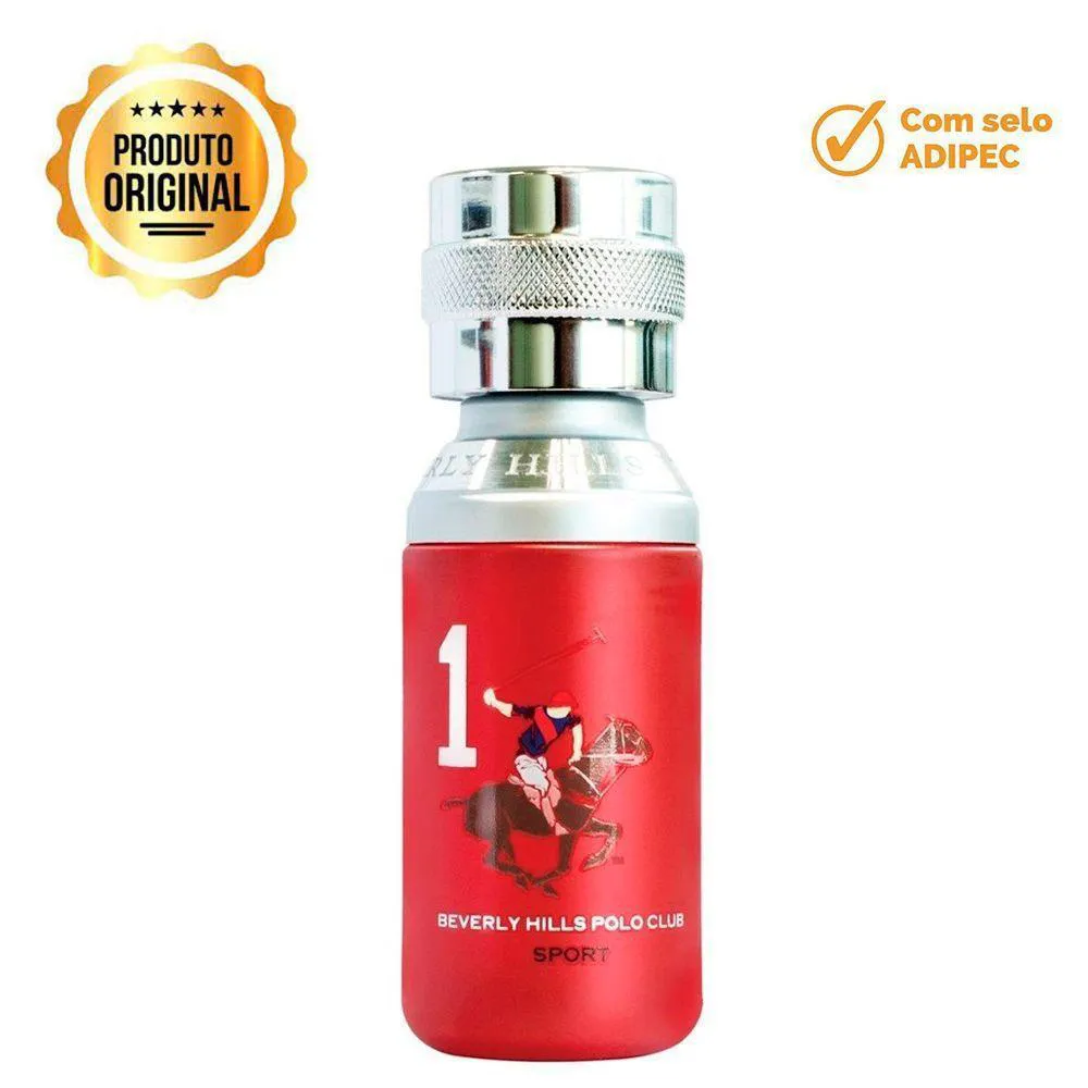 PERFUME BEVERLY HILLS POLO CLUB MEN 1 SPORT EDT MASCULINO 100ML