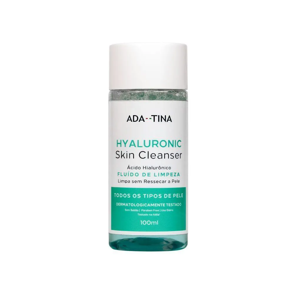 SABONETE FACIAL SUPER FLUIDO COM áCIDO HIALURôNICO TODOS OS TIPOS DE PELE HYALURONIC SKIN CLEANSER - 100ML