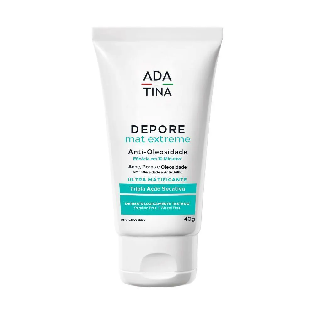 HIDRATANTE FACIAL GEL CREME ULTRA MATIFICANTE ANTIOLEOSIDADE DEPORE MAT EXTREME 40G
