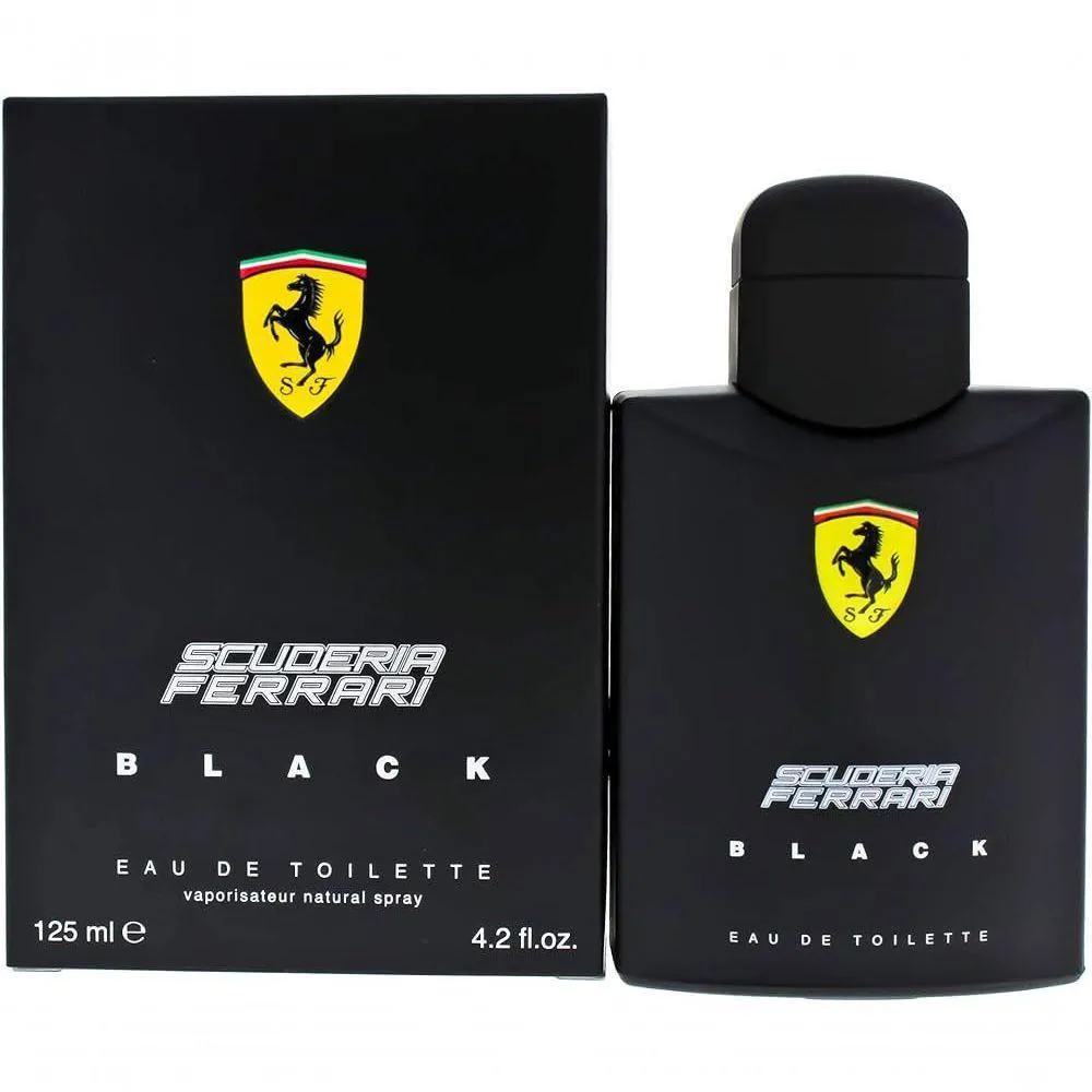 Black Scuderia Ferrari Eau de Toilette 125ml - Perfume Masculino