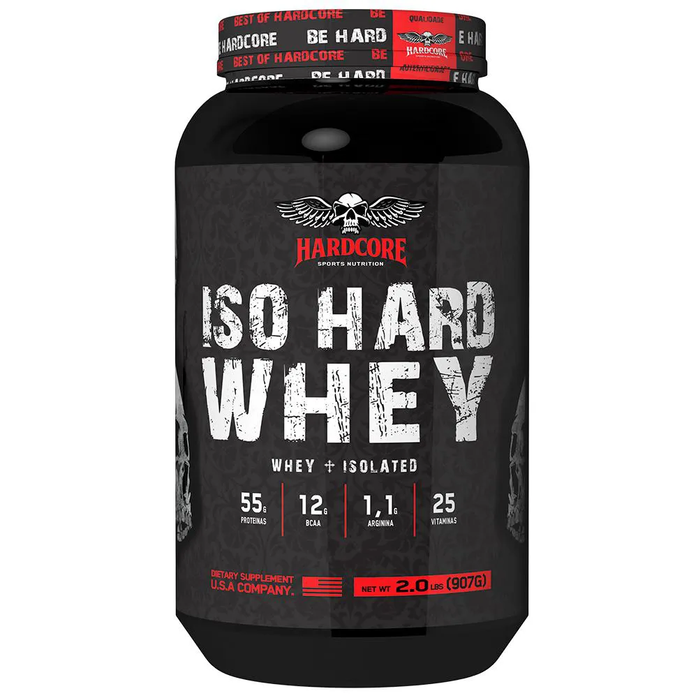 ISO HARD 900 G MORANGO HARDCORE