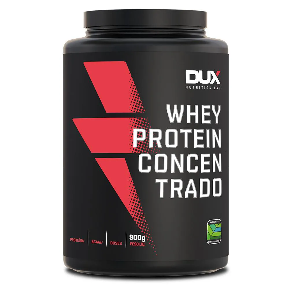 WHEY PROTEIN CONCENTRADO POTE 900G - BANOFFEE - DUX NUTRITION