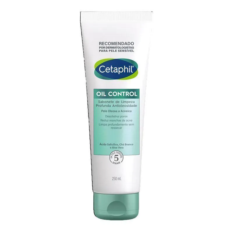 SABONETE LIMPEZA PROFUNDA OIL CONTROL CETAPHIL 250ML