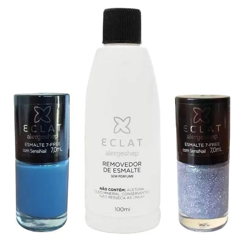 KIT ESMALTES HERA + AFRODITE + REMOVEDOR ALERGOSHOP